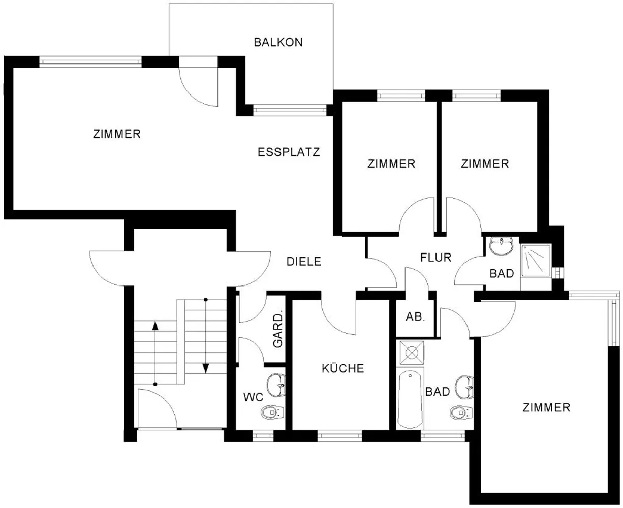 4 Zimmer Wohnung mit 94 m² in Bochum – Bild 4