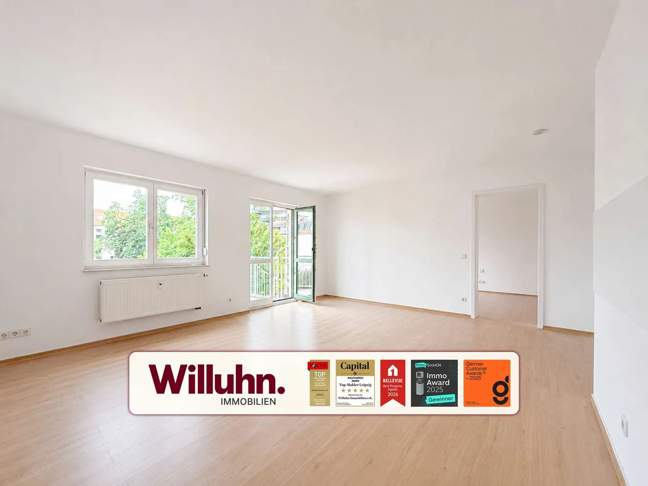 2 Zimmer Wohnung mit 47 m² in Leipzig – Bild 1