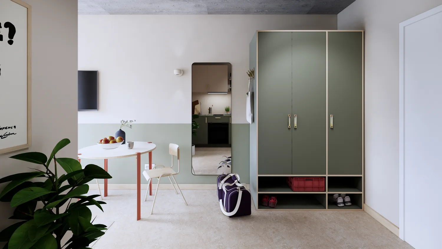 1 Zimmer Wohnung mit 24 m² in Hamburg – Bild 2