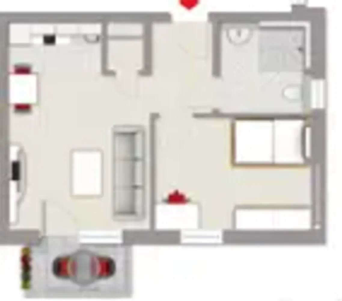 2 room apartment with 43 m² in Ludwigshafen am Rhein – Photo 9