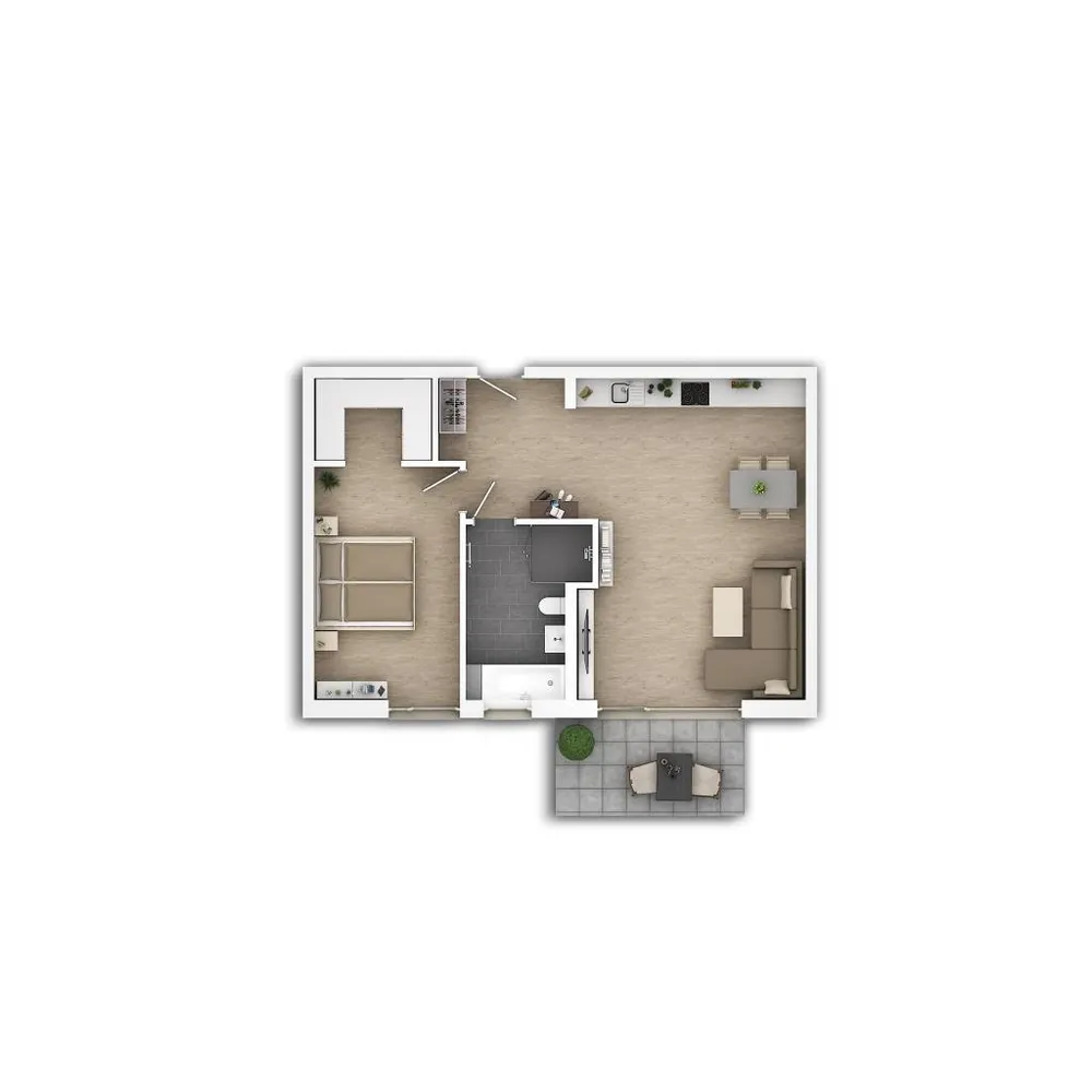2 Zimmer Wohnung mit 69 m² in Bochum – Bild 3