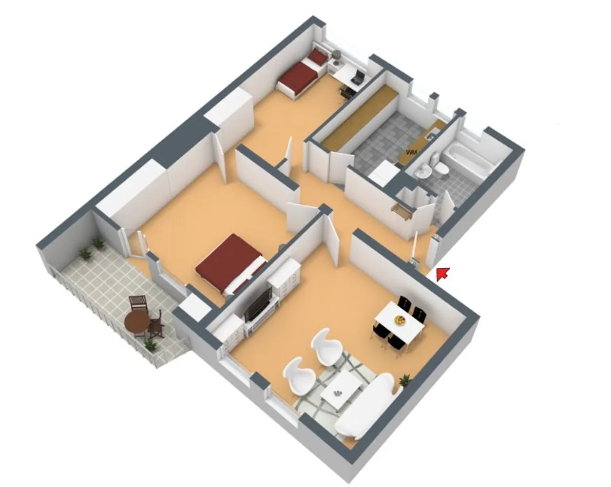 4 Zimmer Wohnung mit 93 m² in Wuppertal – Bild 2