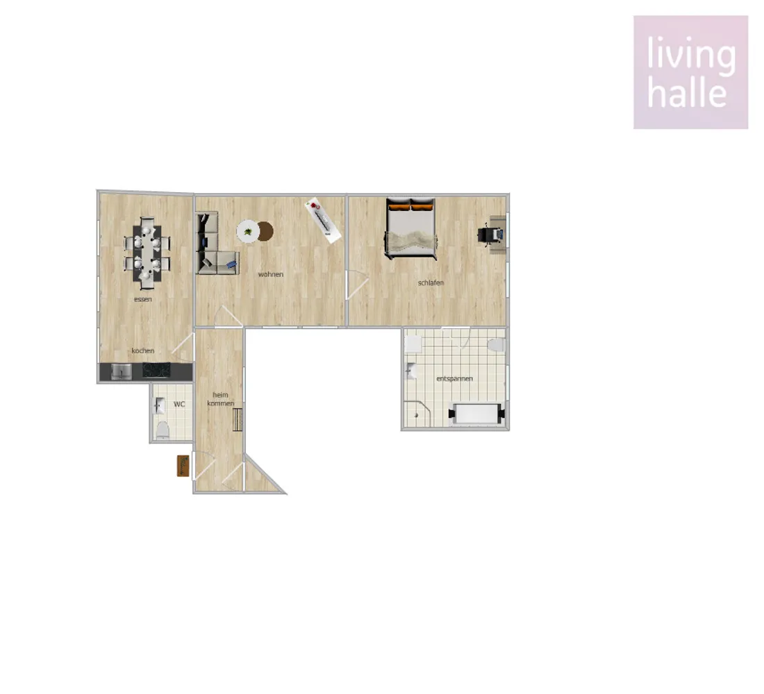 3 Zimmer Wohnung mit 79 m² in Halle (Saale) – Bild 11