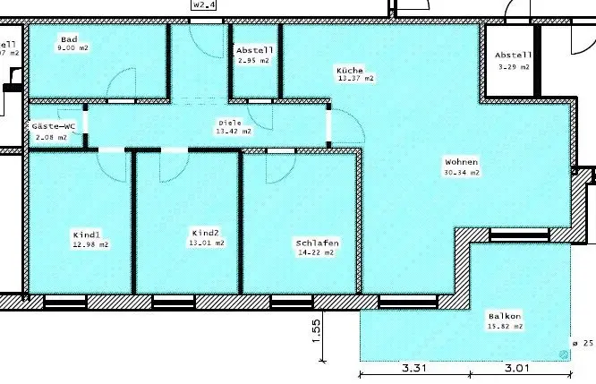 4 Zimmer Wohnung mit 119 m² in Kamenz – Bild 4