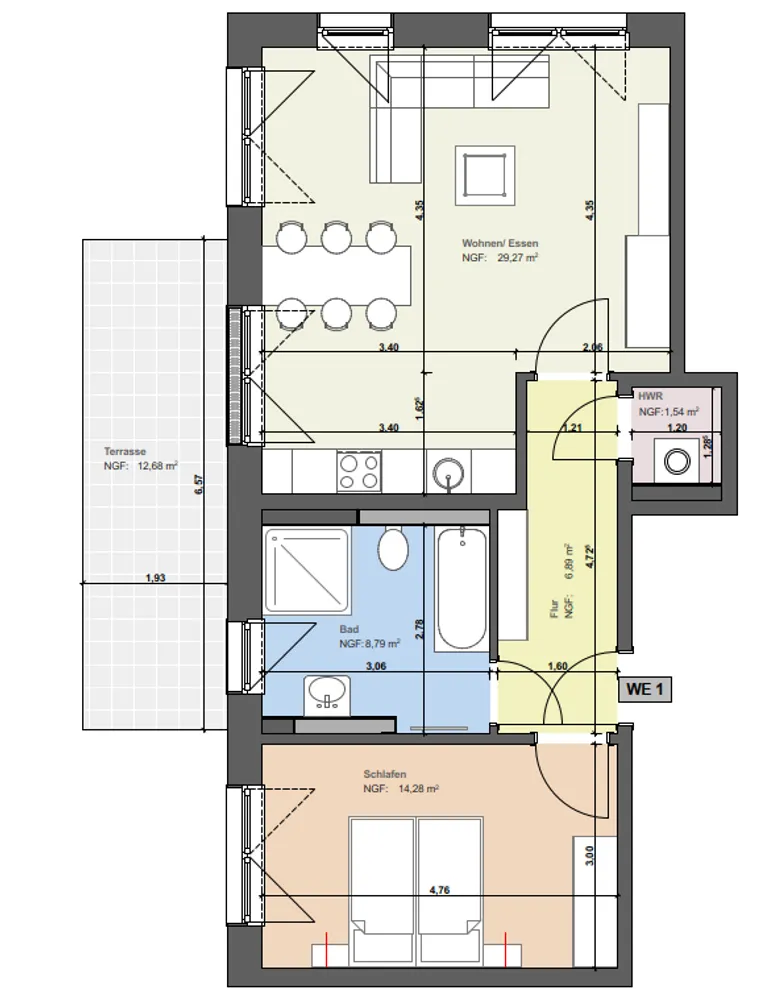 2 Zimmer Wohnung mit 67 m² in Halle (Saale) – Bild 8