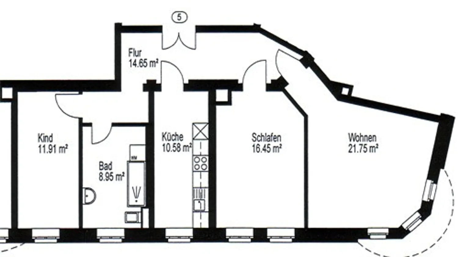 3 Zimmer Wohnung mit 84 m² in Leipzig – Bild 7