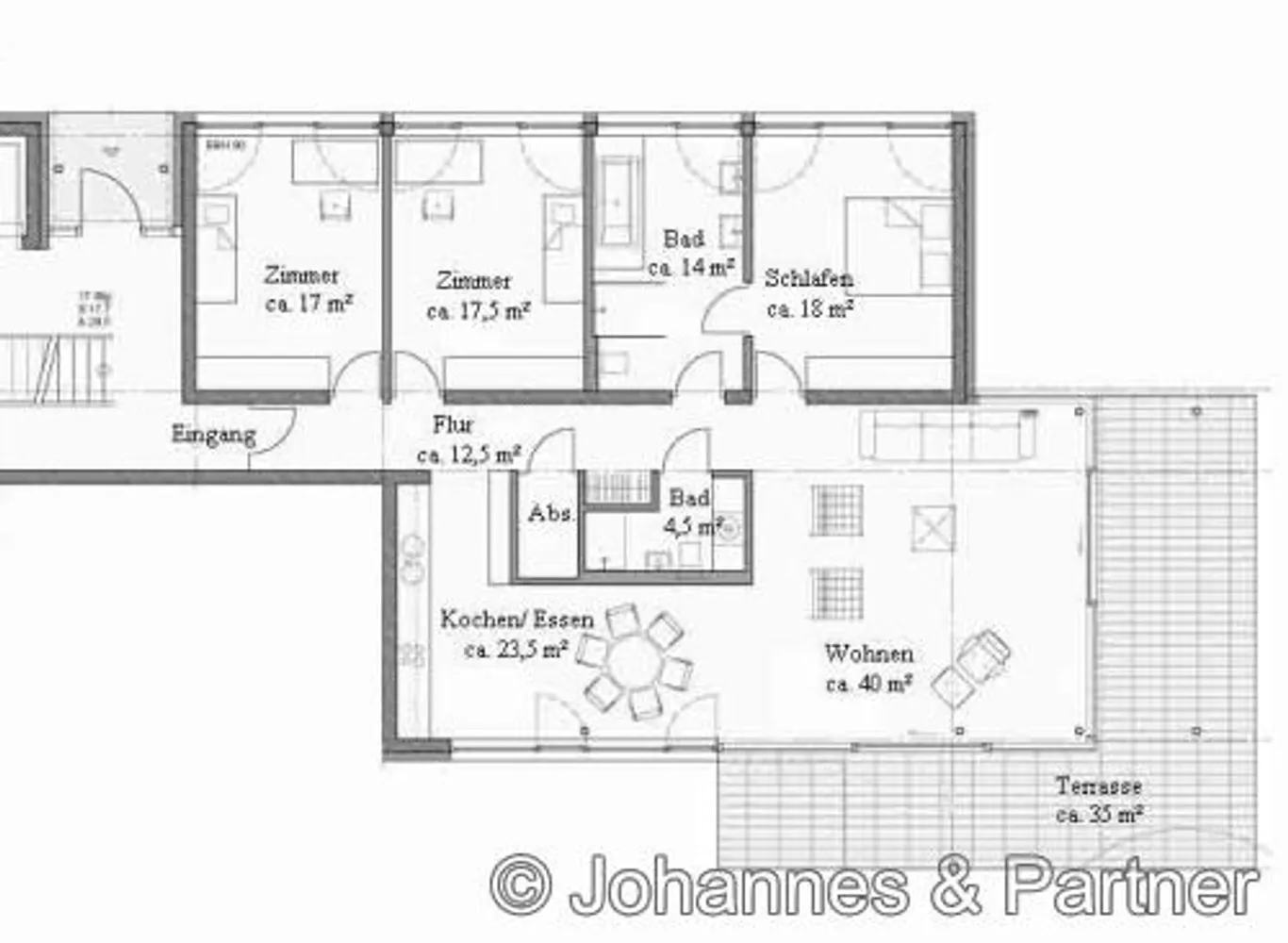 4 Zimmer Wohnung mit 156 m² in Dresden – Bild 2