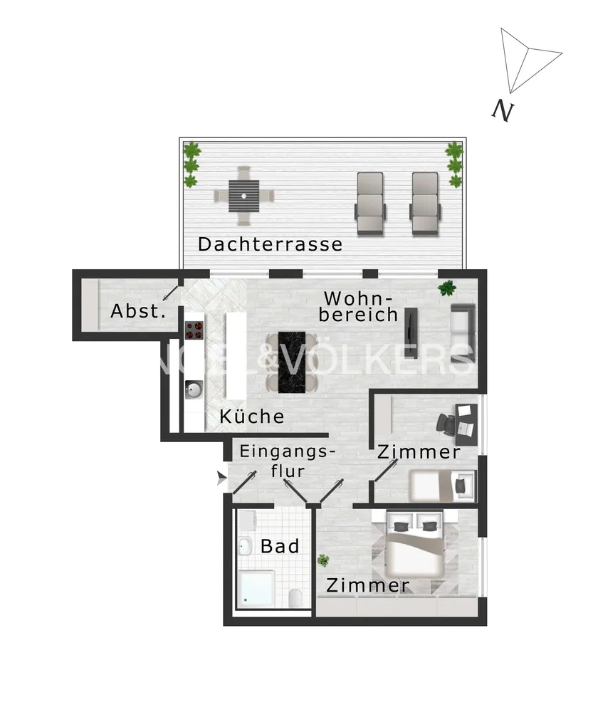 3 Zimmer Wohnung mit 99 m² in Tübingen – Bild 5