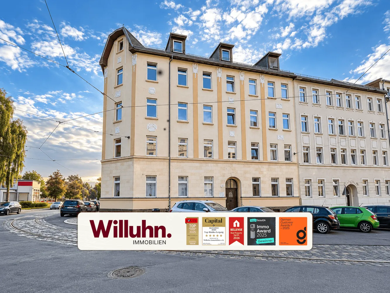 3 Zimmer Wohnung mit 69 m² in Leipzig – Bild 1