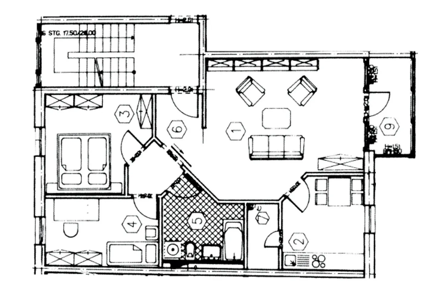 3 room apartment with 74 m² in Mühlhausen – Photo 2