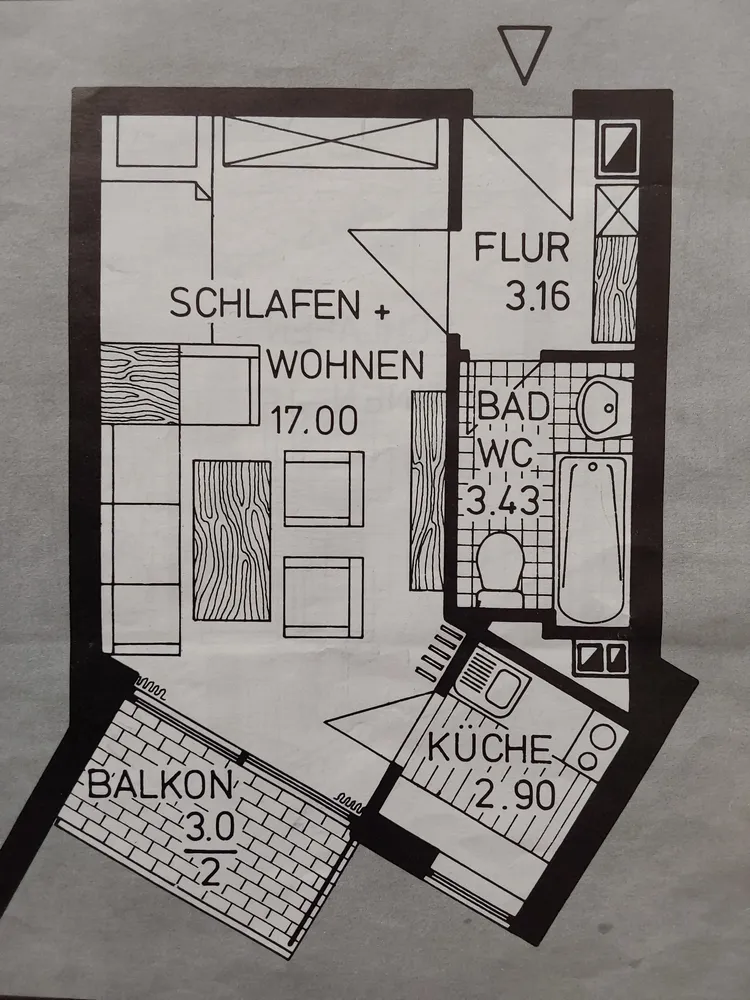 1 Zimmer Wohnung mit 30 m² in München – Bild 8