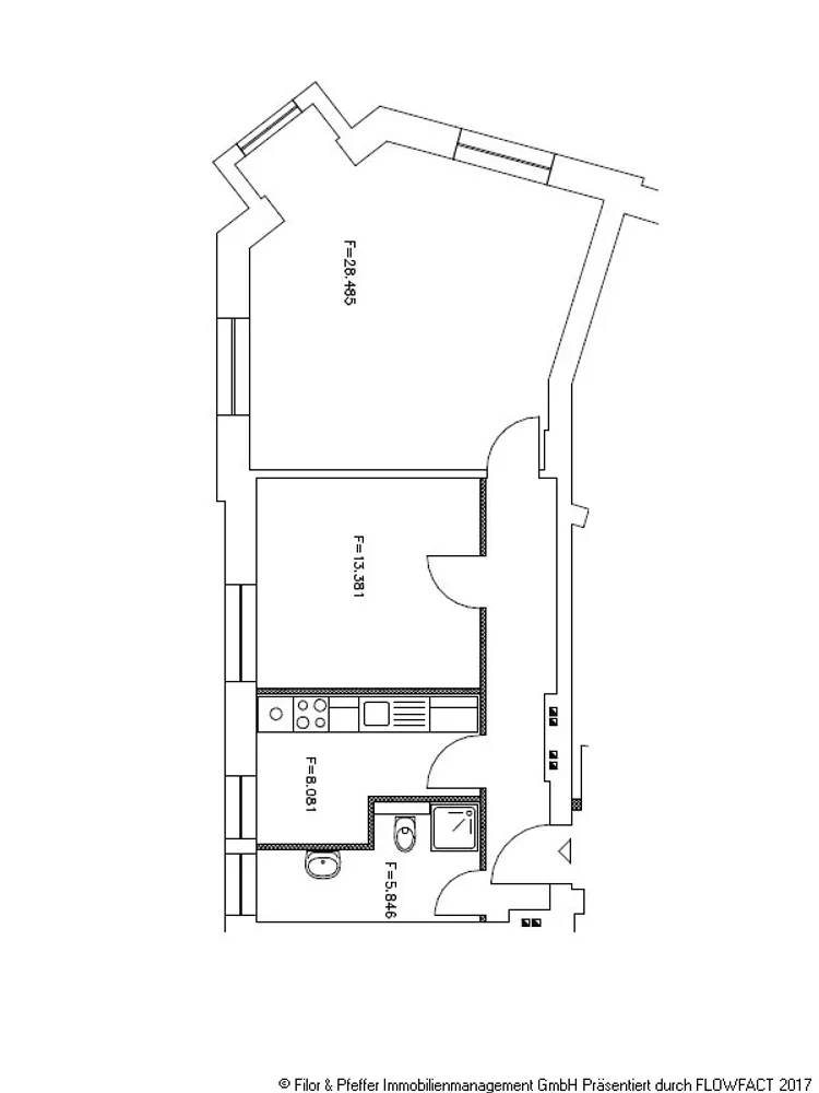2 Zimmer Wohnung mit 64 m² in Magdeburg – Bild 9