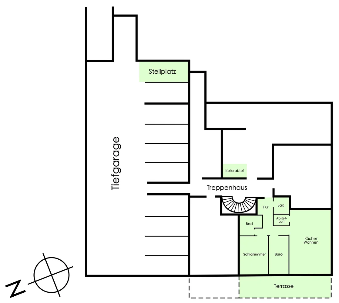 4 Zimmer Wohnung mit 107 m² in München – Bild 2