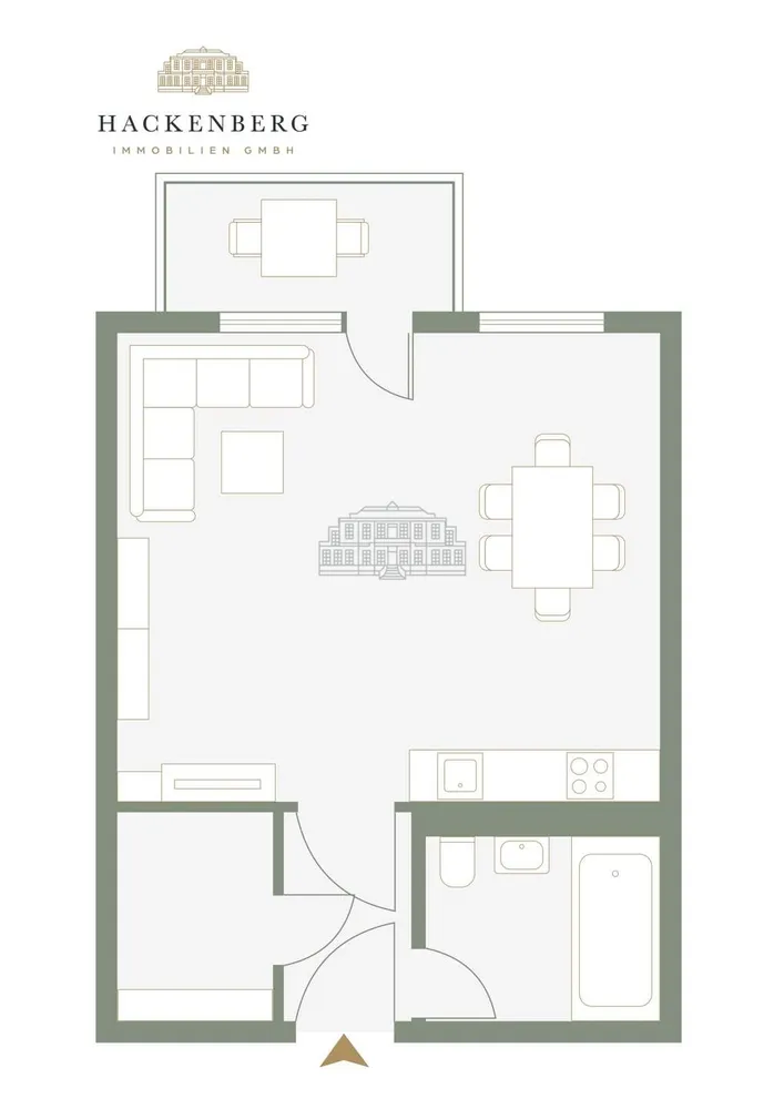 1 Zimmer Wohnung mit 31 m² in Leipzig – Bild 12