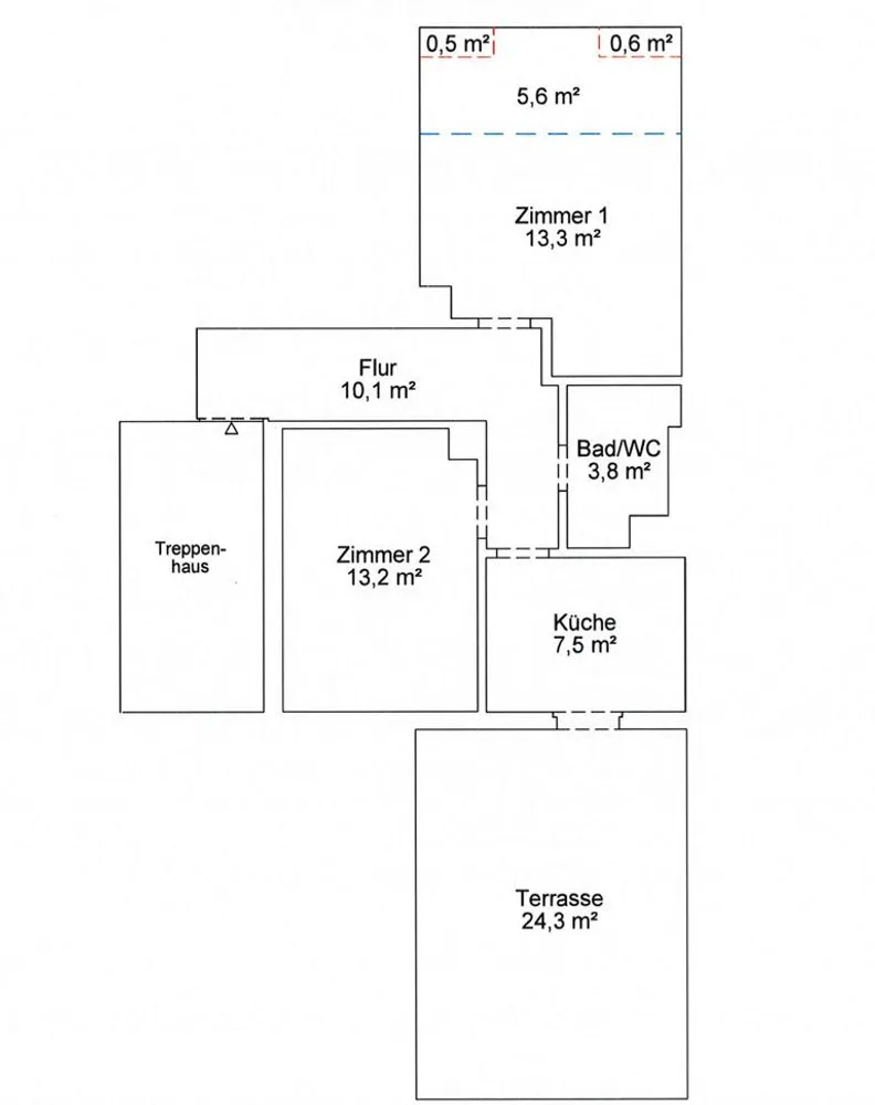 2 Zimmer Wohnung mit 57 m² in Karlsruhe – Bild 9