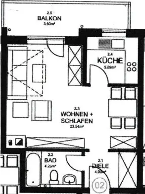 Studio mit 40 m² in Recklinghausen – Bild 7