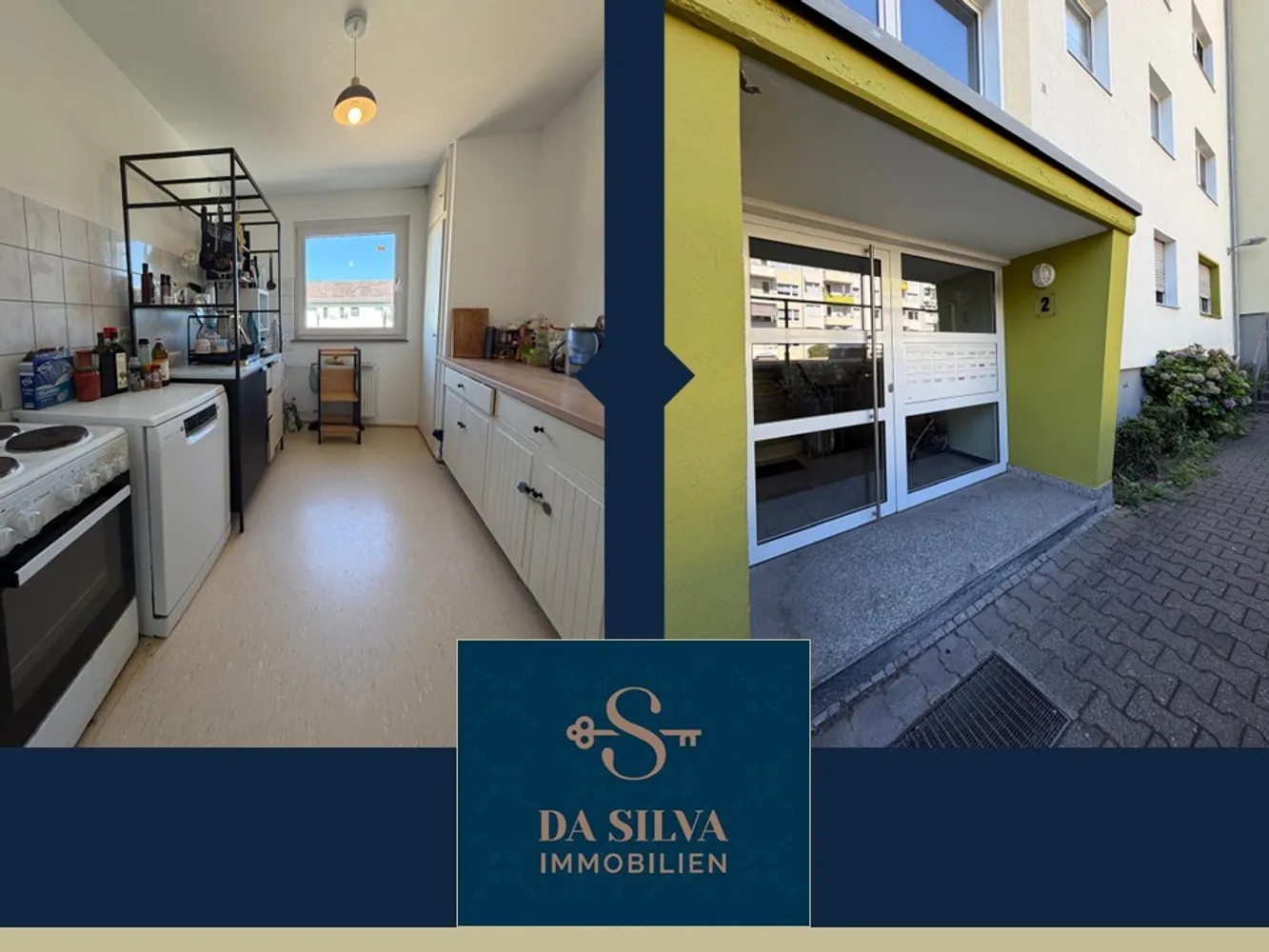 2 Zimmer Wohnung mit 59 m² in Wiesbaden – Bild 1