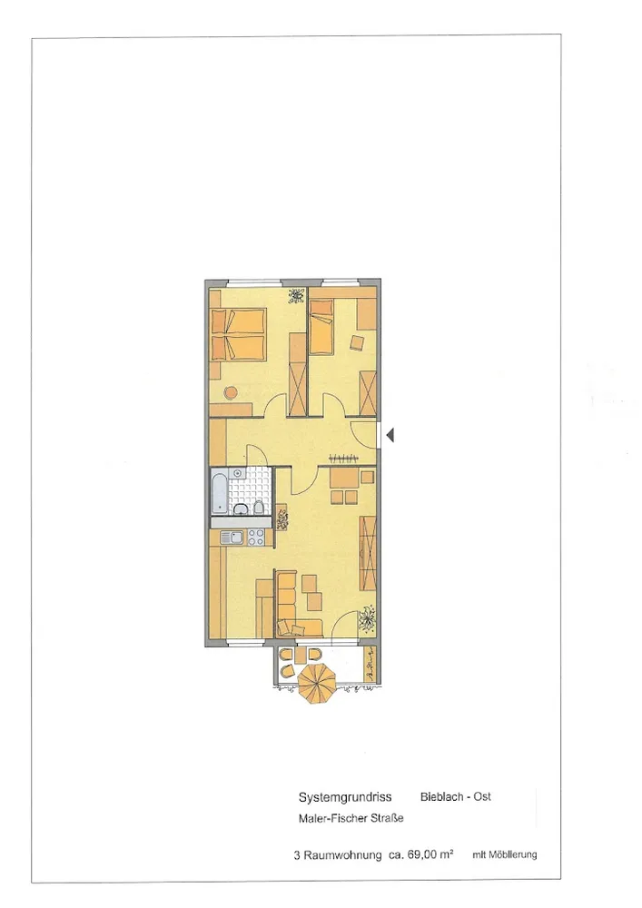 1 Zimmer Wohnung mit 36 m² in Gera – Bild 5