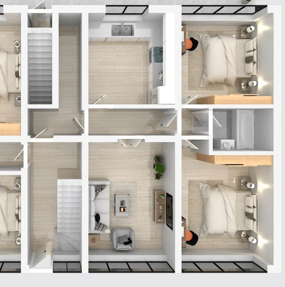 3 Zimmer Wohnung mit 82 m² in Düsseldorf – Bild 3