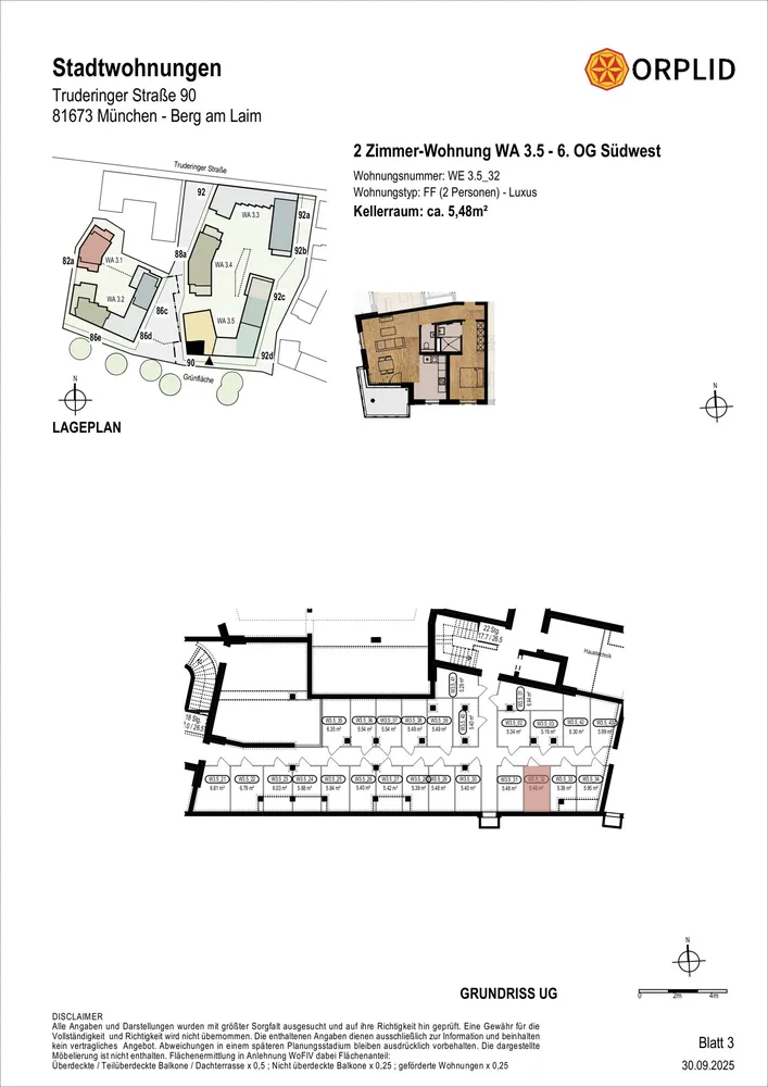 2 Zimmer Wohnung mit 70 m² in München – Bild 8