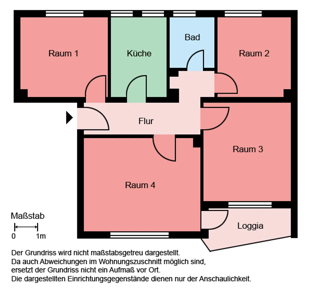 4 Zimmer Wohnung mit 69 m² in Lüdenscheid – Bild 2