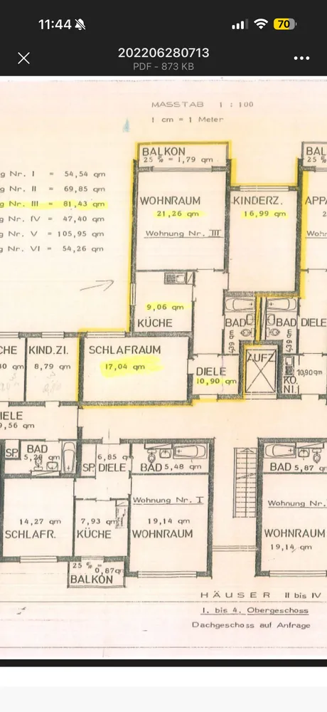 3 Zimmer Wohnung mit 81 m² in Köln – Bild 8
