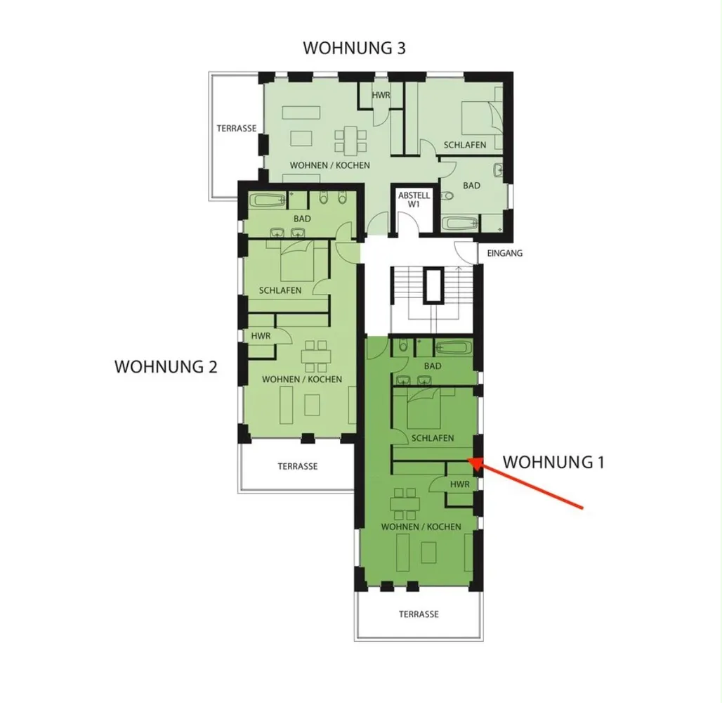 2 Zimmer Wohnung mit 71 m² in Oldenburg – Bild 8