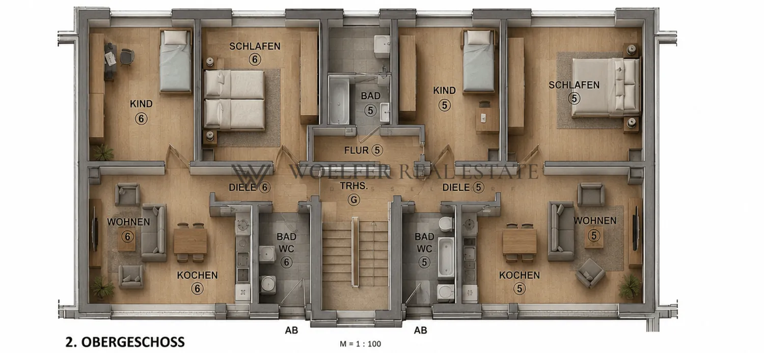 3 Zimmer Wohnung mit 70 m² in Essen – Bild 7
