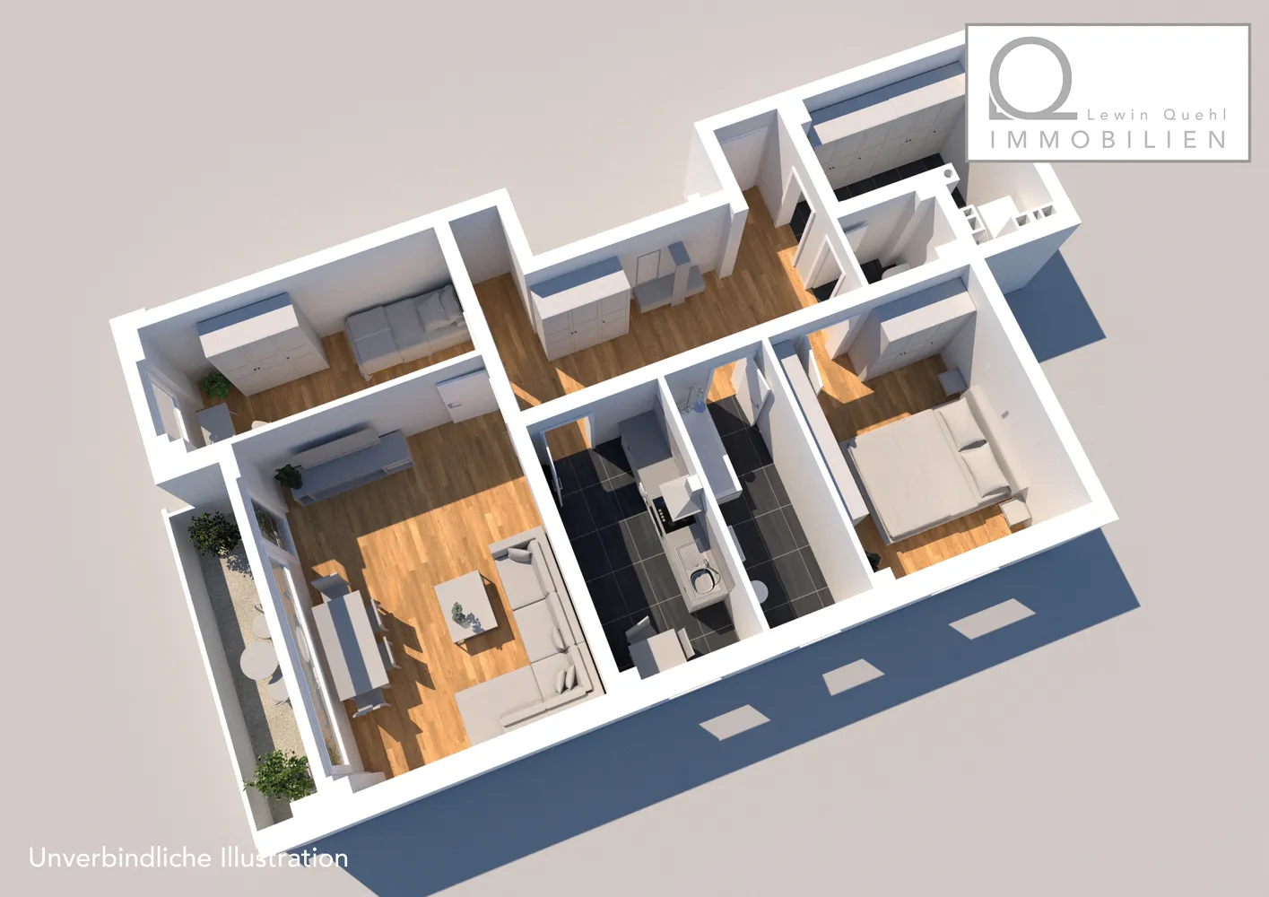 3 room apartment with 88 m² in Neu-Isenburg – Photo 10