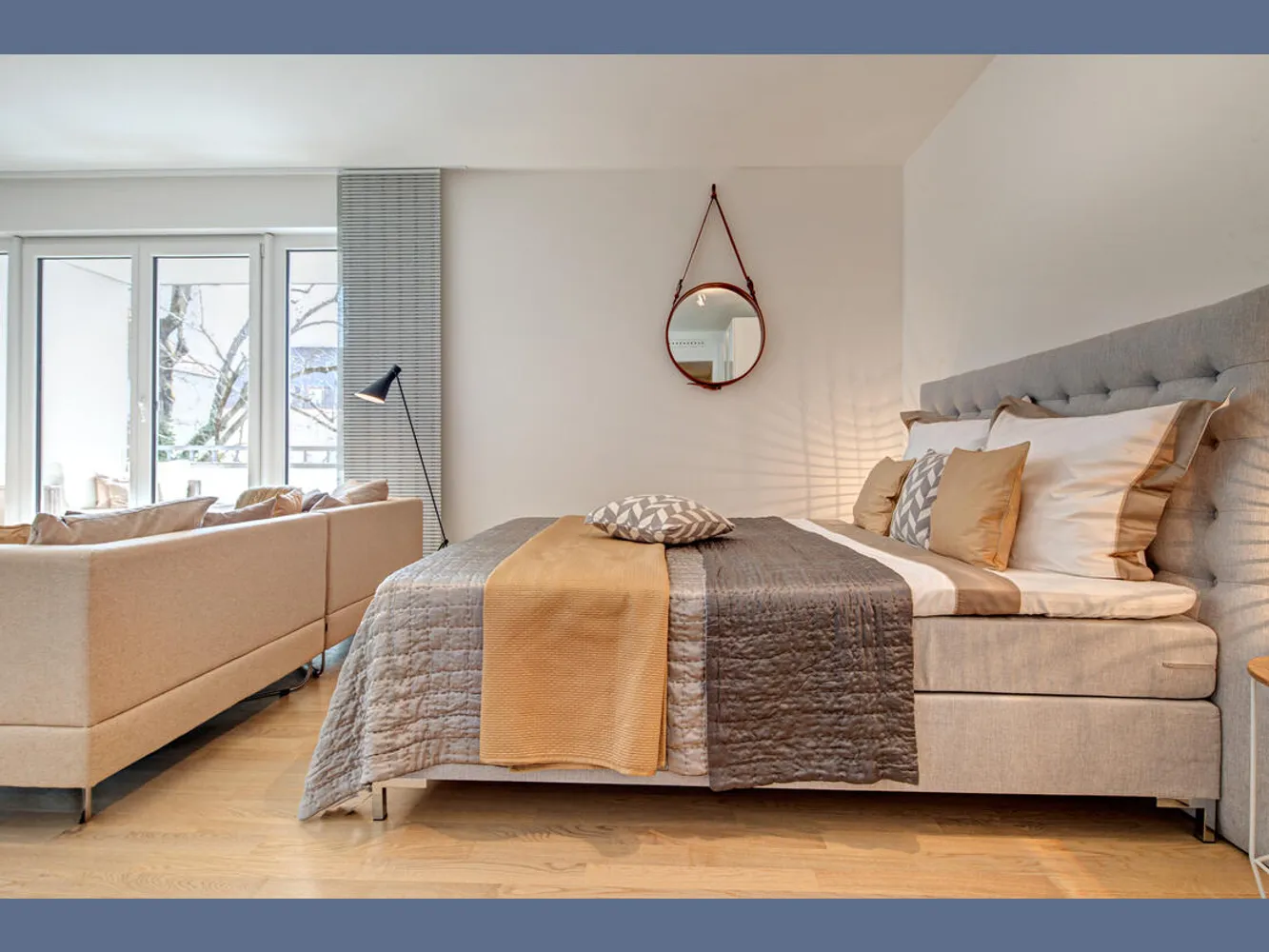 1 room apartment with 52 m² in Munich – Photo 5