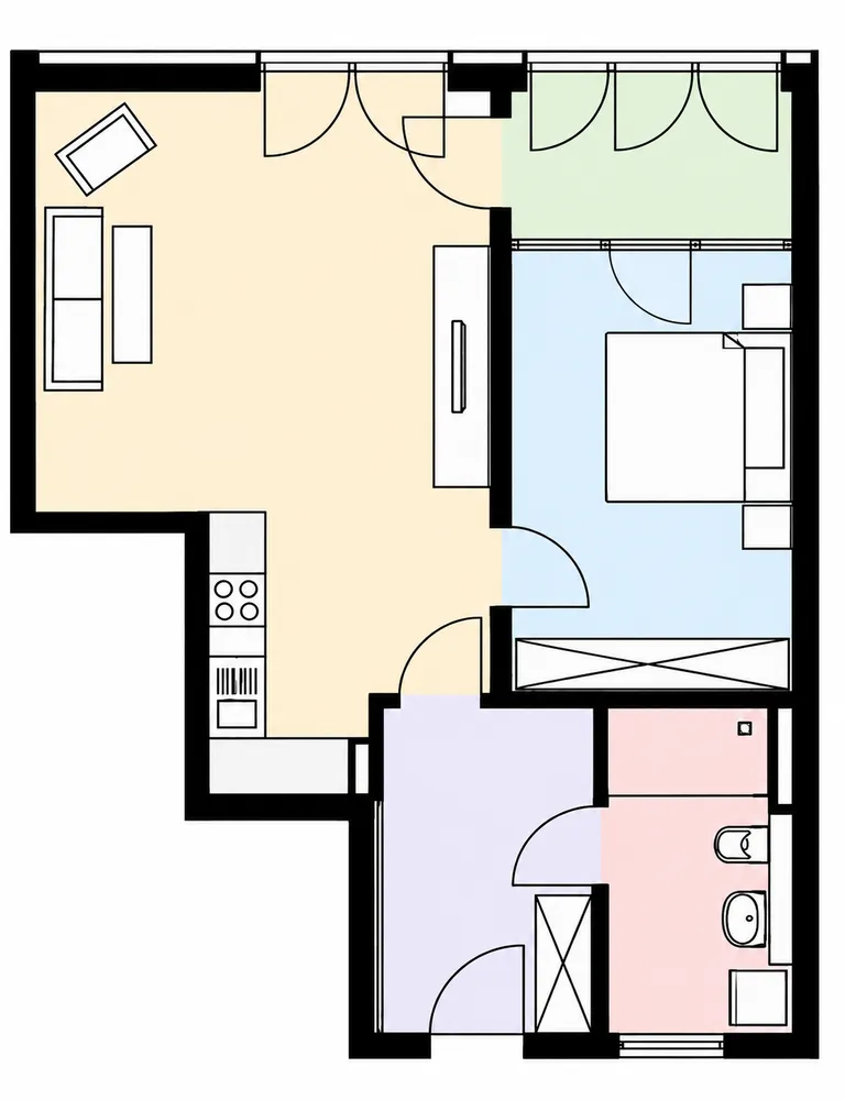 2 Zimmer Wohnung mit 70 m² in Augsburg – Bild 4