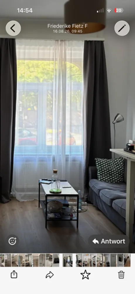 1 Zimmer Wohnung mit 37 m² in Frankfurt am Main – Bild 1