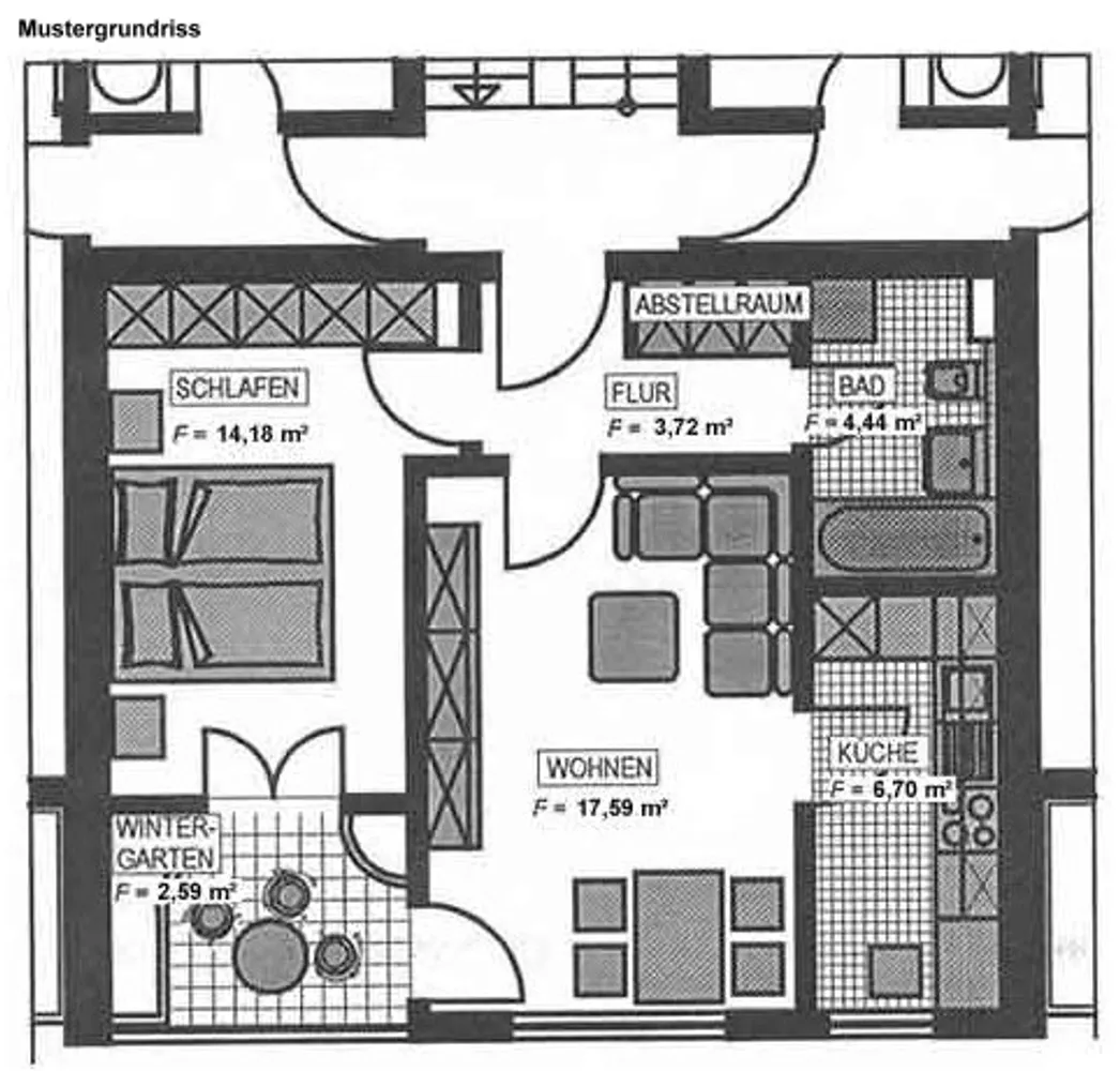 2 Zimmer Wohnung mit 50 m² in Pirna – Bild 9