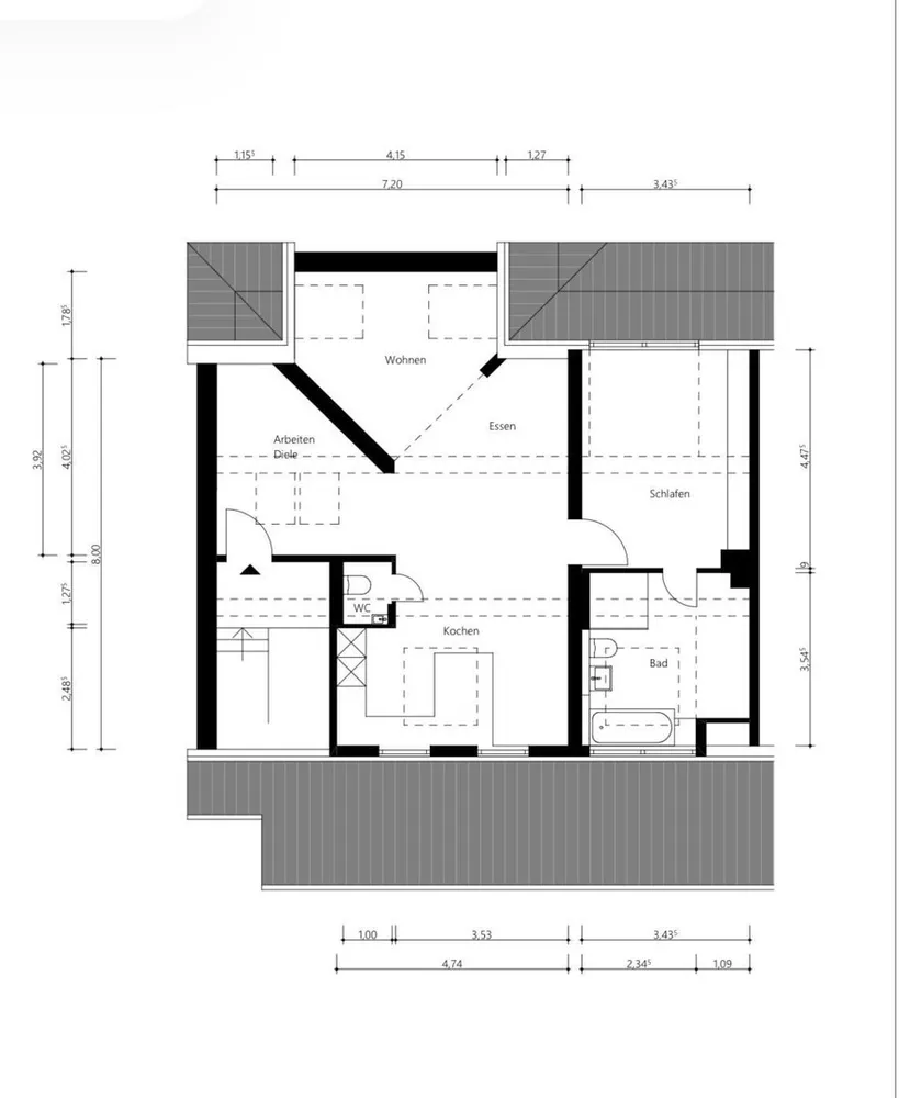 2 Zimmer Wohnung mit 80 m² in Essen – Bild 7