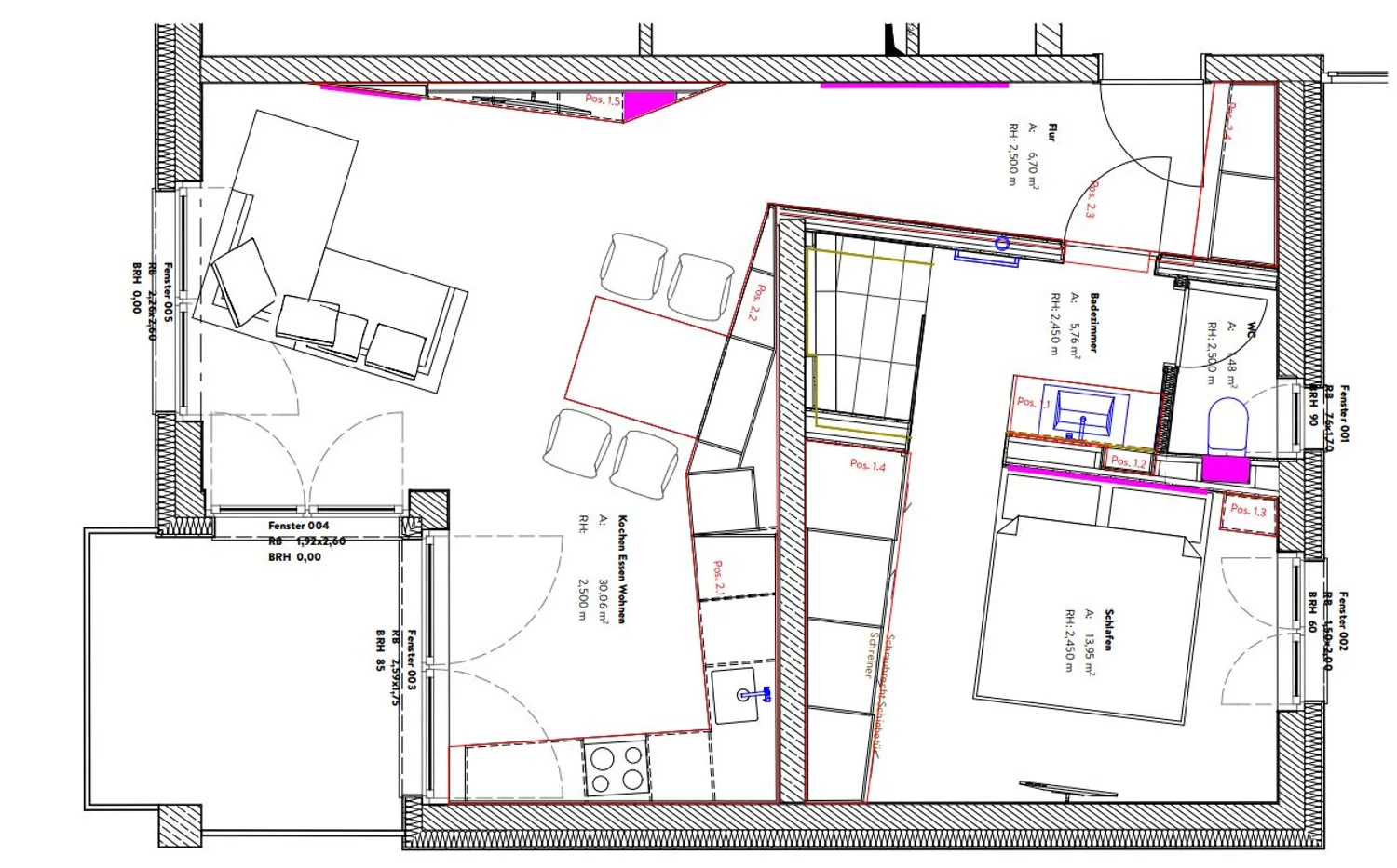 2 room apartment with 65 m² in Regensburg – Photo 7