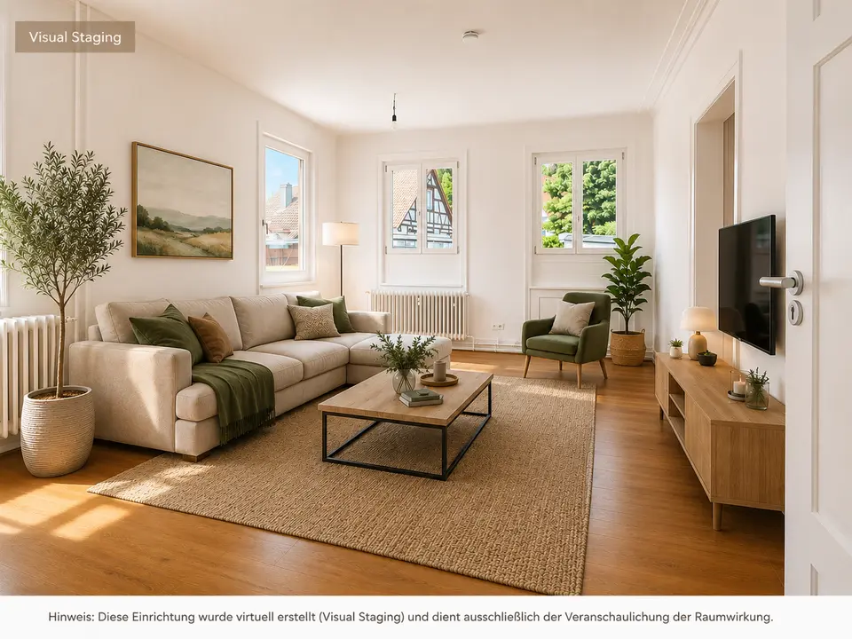 3 Zimmer Wohnung mit 58 m² in Schwäbisch Gmünd – Bild 1