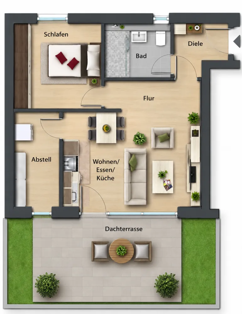 2 Zimmer Wohnung mit 53 m² in Osnabrück – Bild 5
