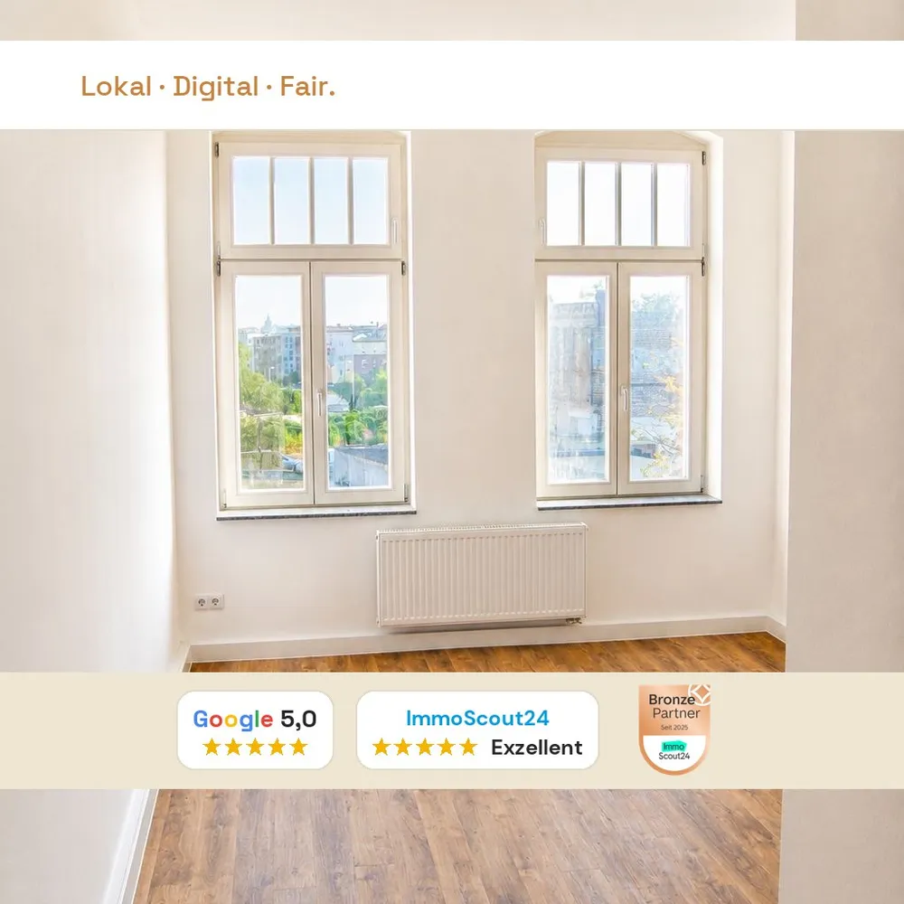 3 Zimmer Wohnung mit 80 m² in Halle (Saale) – Bild 1