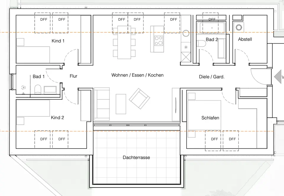 4 Zimmer Wohnung mit 117 m² in Darmstadt – Bild 9