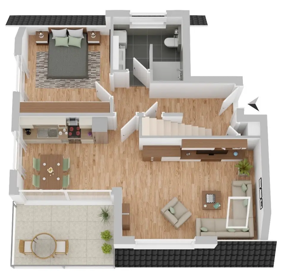 3 Zimmer Wohnung mit 92 m² in Oldenburg – Bild 4