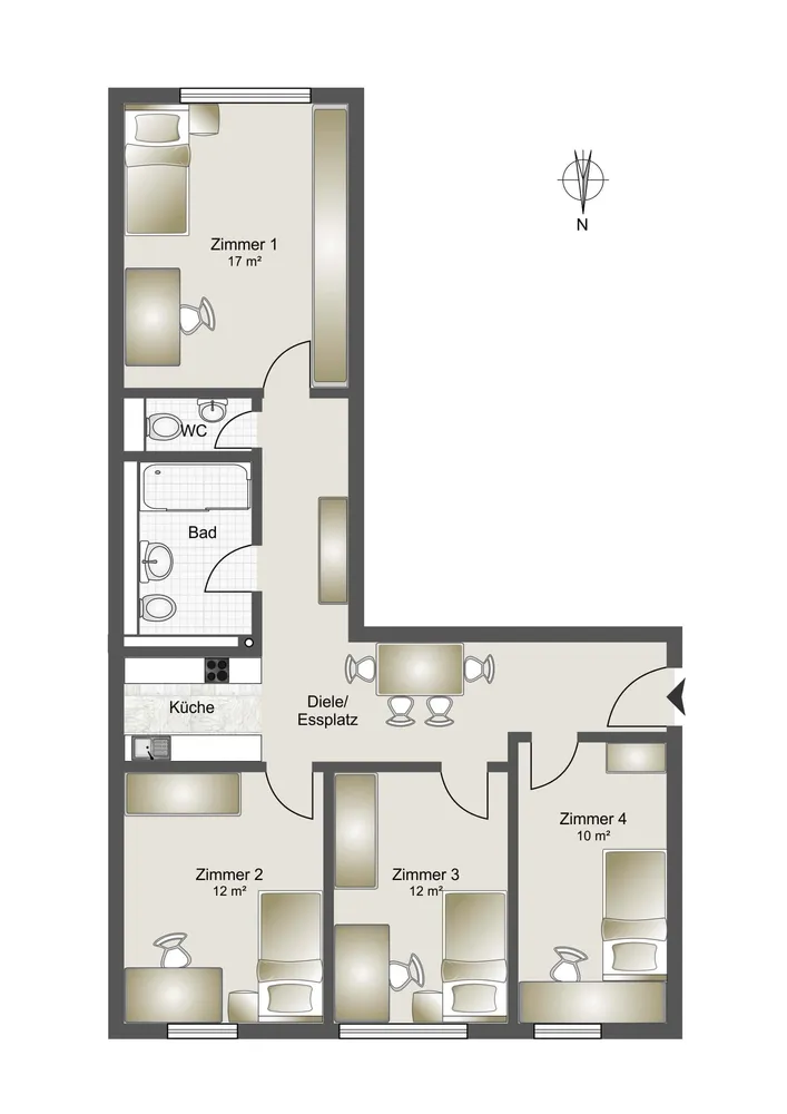 WG-Zimmer in München – Bild 5