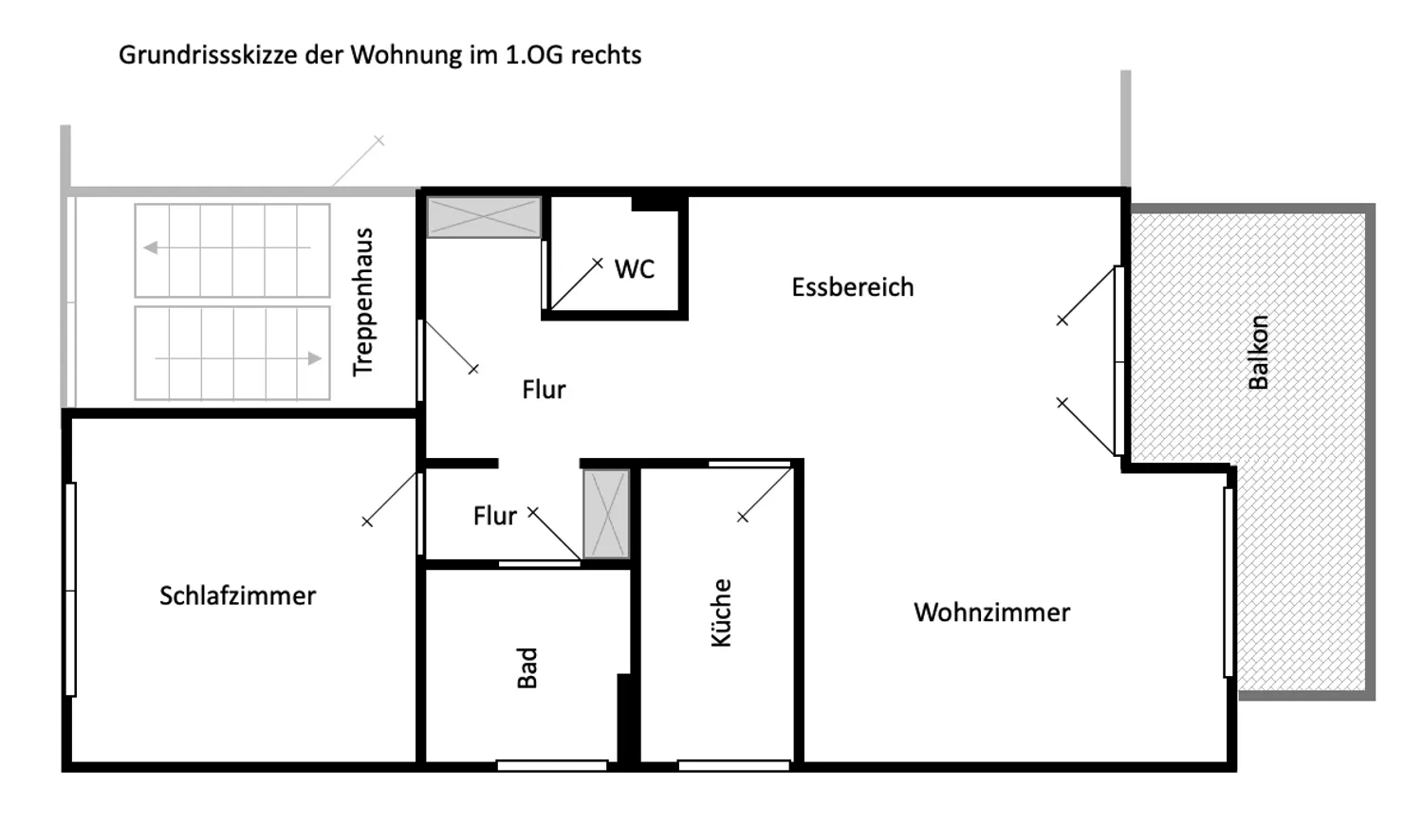 2 room apartment with 60 m² in Cologne – Photo 6