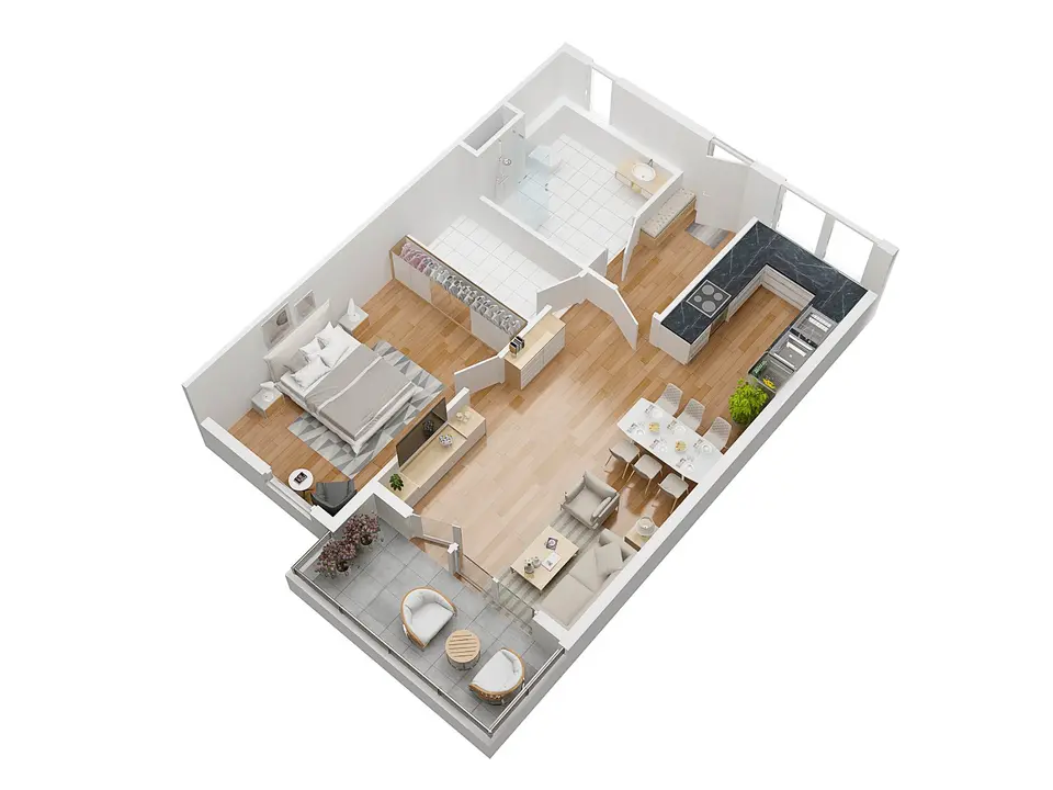 2 Zimmer Wohnung mit 62 m² in Deggendorf – Bild 10