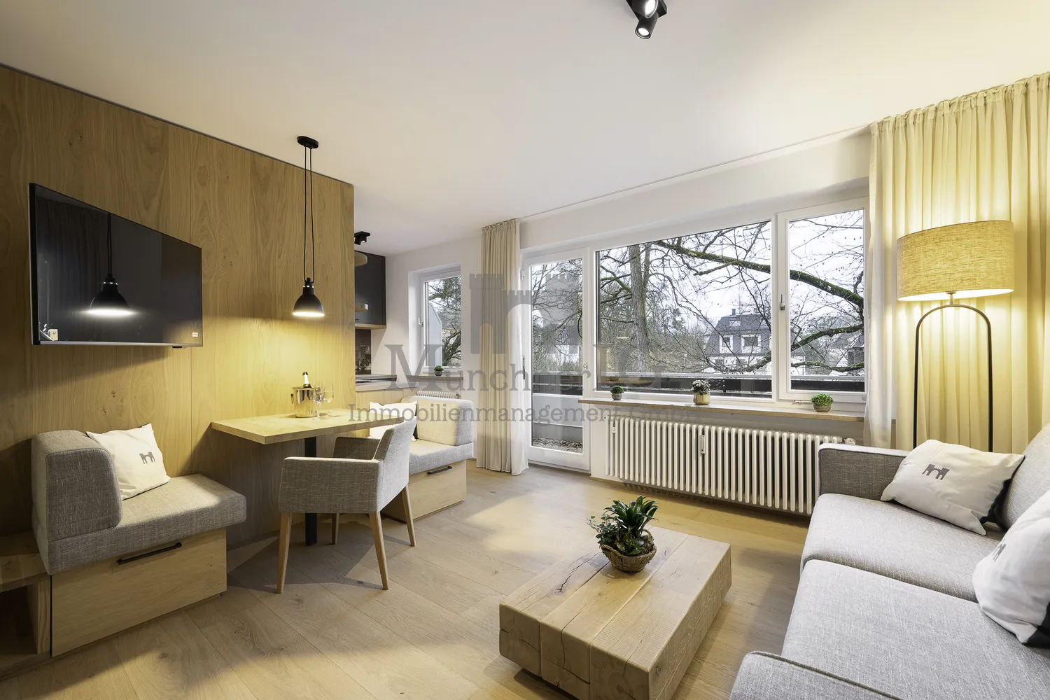 1 room apartment with 34 m² in Munich – Photo 5
