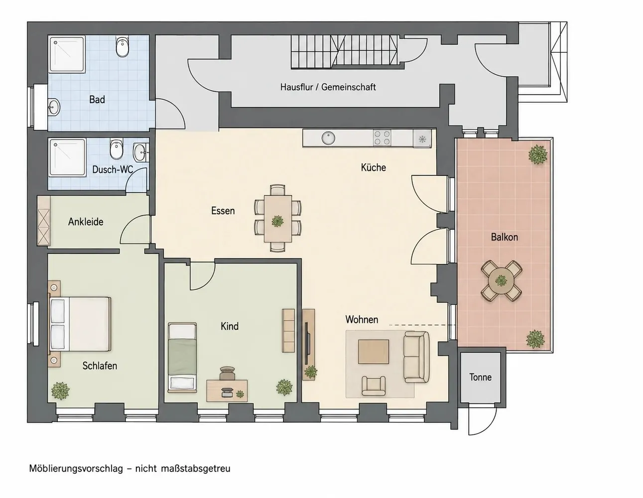 3 Zimmer Wohnung mit 128 m² in Wuppertal – Bild 3