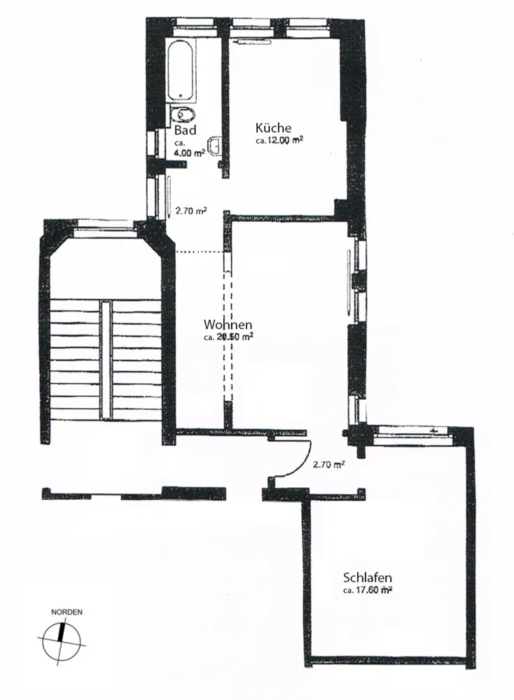 2 Zimmer Wohnung mit 60 m² in Augsburg – Bild 11