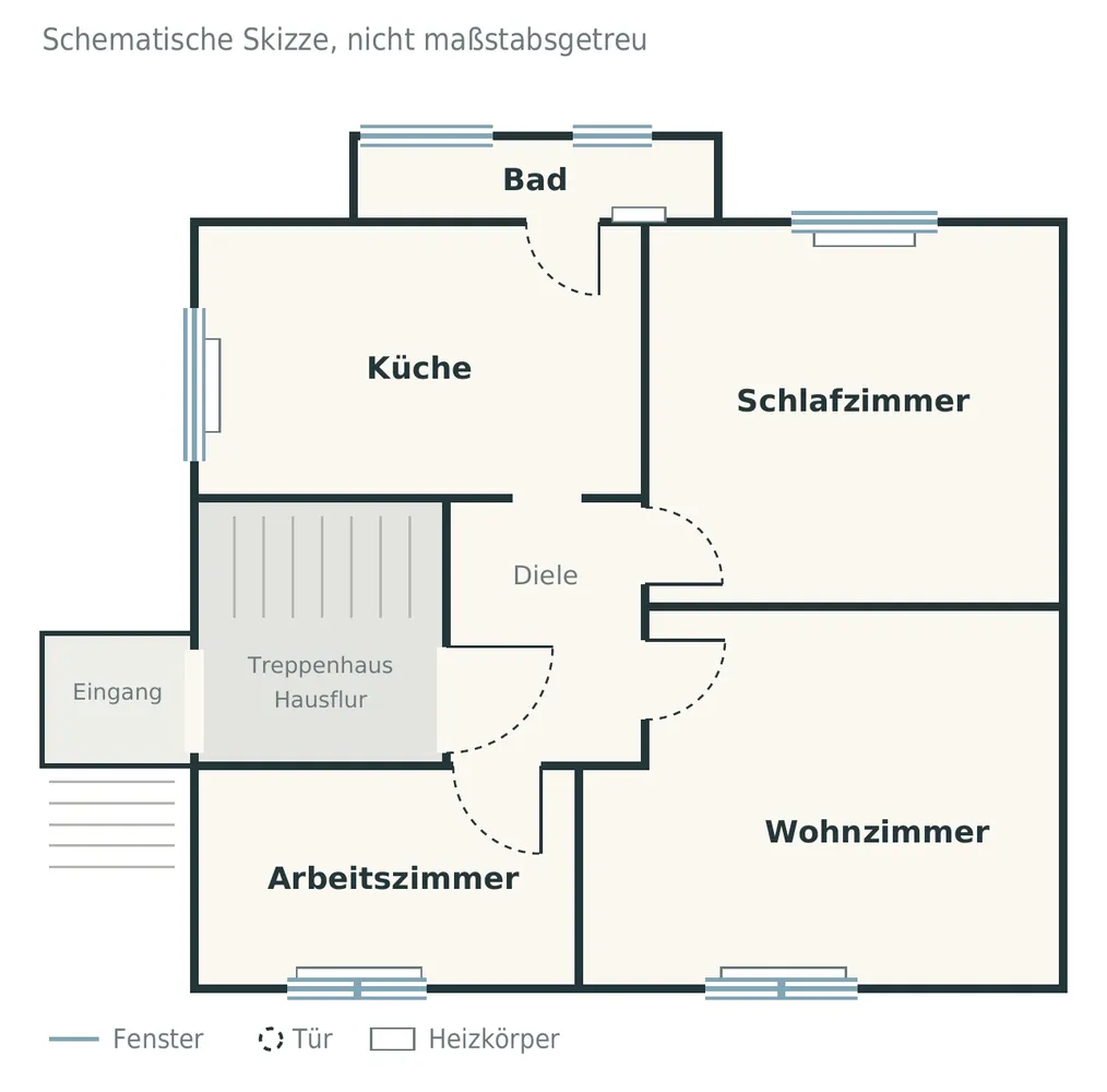 3 Zimmer Wohnung mit 72 m² in Viernheim – Bild 9