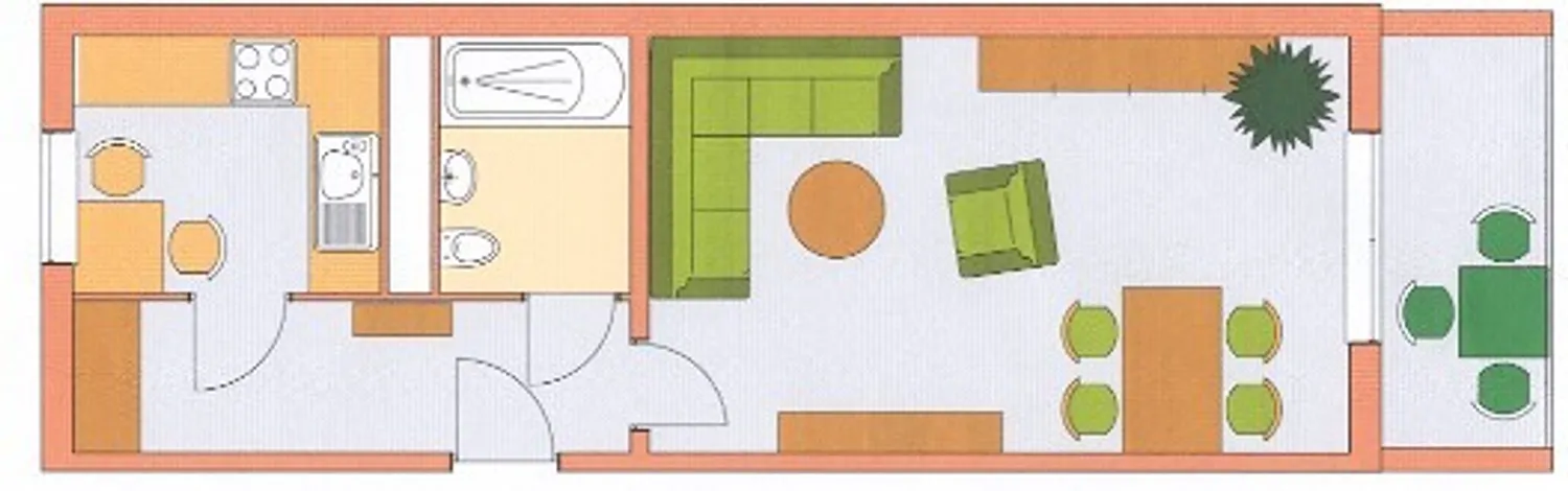 1 Zimmer Wohnung mit 38 m² in Wurzen – Bild 10