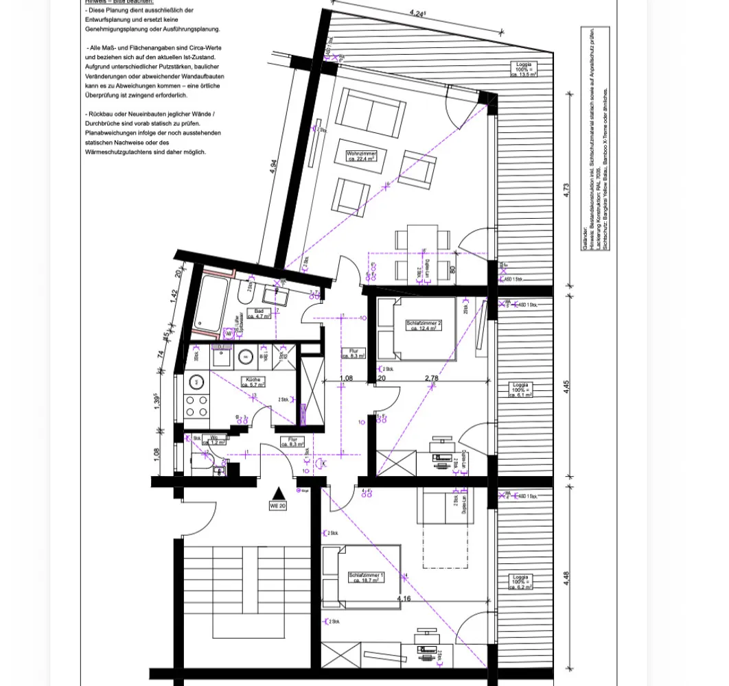 3 Zimmer Wohnung mit 90 m² in Lübeck – Bild 9