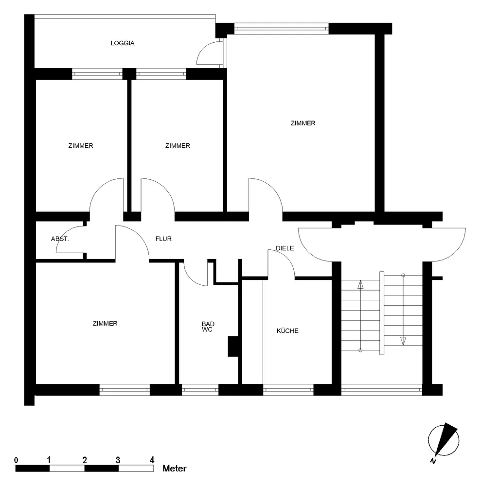 4 room apartment with 74 m² in Bremerhaven – Photo 2